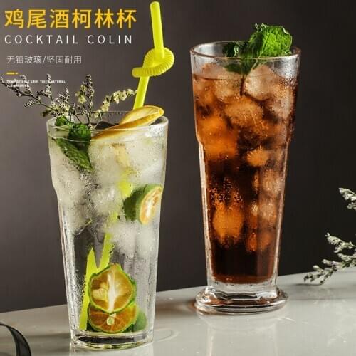 Thickened Colin Cup Gibraltar Cup Octagon Cup Heat-Resistant Lemon Tea Cup Glass Water Cup Juice Cup