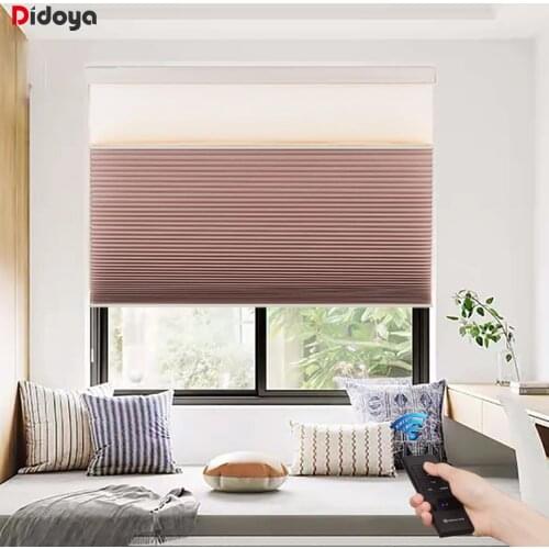 Cellular Shades Blinds Roller Automatic Motorized Intelligent Control Living Room Home Window Door Size Customizat
