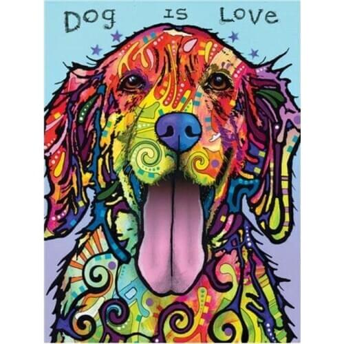 Animals diamond painting labrador dog rhinestone embroidery mosaic sticker decor diamond tapestry posters wall papers kids gift