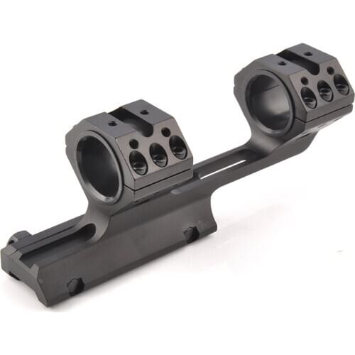 1" to 30mm Scope Ring Mount 20mm Picatinny Rail + Extend Rail Base for Tactical Hunting