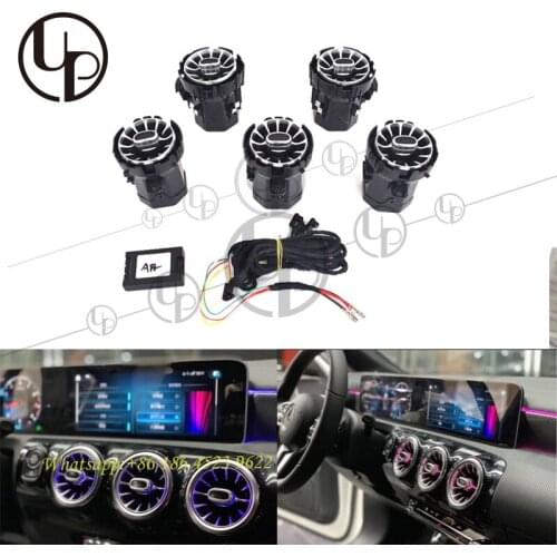 2019y W177 air vent light for A class w177 air conditioner Turbine outlet LED w177 atmosphere light 2019 style