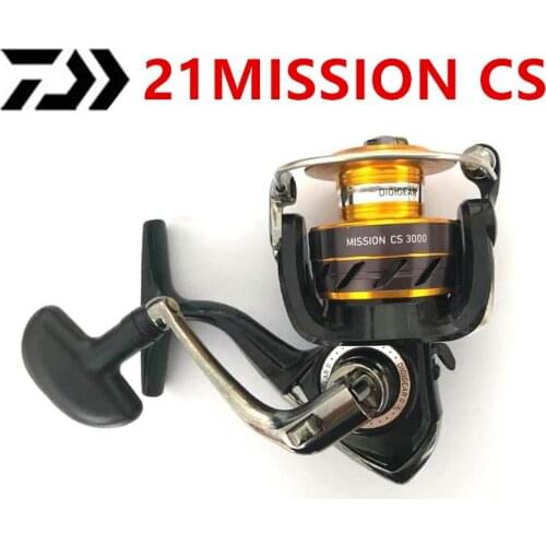 2021 Original DAIWA Mission CS SS 2000 2500 3000 4000 Spinning Fishing Reel 5.3:1 Saltewater Carp Long Casting Reel