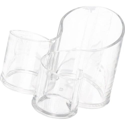 Acrylic Lipstick Brush Display Holder Makeup Organizer Cosmetic Display Case