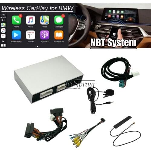Wireless CarPlay Android Box for BMW 2013-2016 NBT system CarPlay allows you to use iPhone functions safely while driving