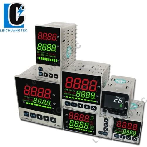 Digital PID Analog Temperature Controller SSR RELAY OUT Output display scale LeiChuang TEC