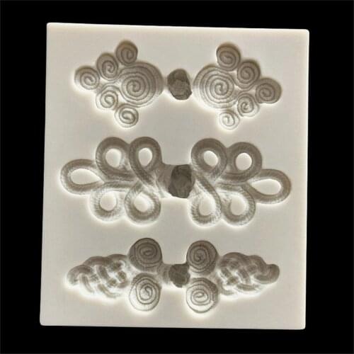 Flower buttons Cakes Molds Silicone Mold Fondant Cake Chocolate Soap Candy Biscuit Sugar Mold Baking Kitchen Accessories DIY