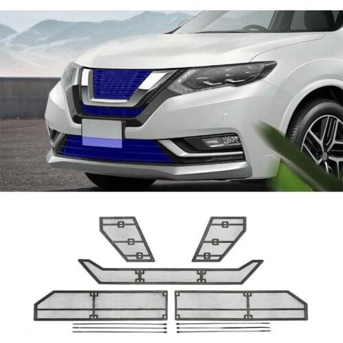 DNHFC Front grille modified water tank protection net engine protection insect net Car Accessories For Nissan X-TRAIL 2018-2020