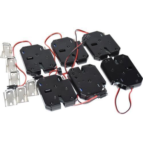 4pcs per pack DC 12V 2A Solenoid Electromagnetic Electronic Control File Box Cabinet Drawer Lockers Lock latch