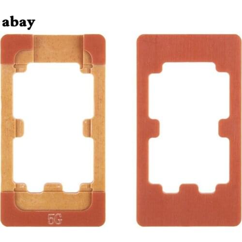 1/3/5/10 pcs UV Glue (LOCA) Alignment Mould Mold For iPhone 5 5S 5G 5C LCD Outer Glass Repair UV Glue LOCA Alignment Mold Lot