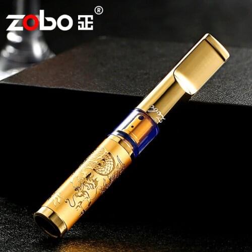ZOBO Recyclable Reusable Smoking Filter Pipe Tobacco Reduce Tar Cigarette Holder Cleaning Container Smoking Accessories