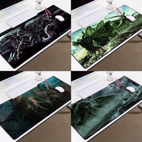 Mairuige Cthulhu Style Sea Monster Legend Pattern Evil Spirit Tabletop Decoration Mats Game Gaming Mouse Mat Rubber Mat