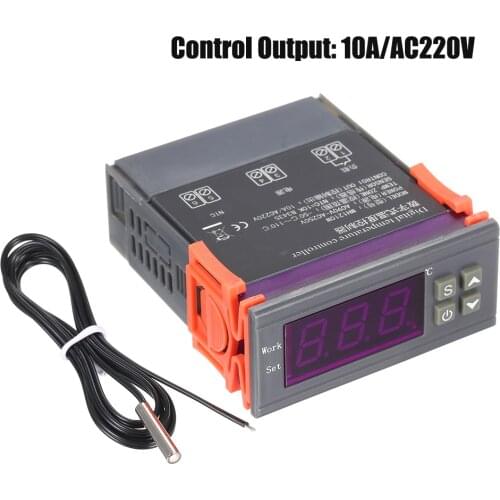 MH-1210W Intelligent Microcomputer Digital Temperature Controller Heating/Cooling Temperature Control Thermostat Regulator