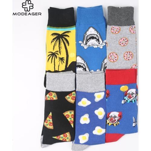 Men's Colored Socks Modeager China