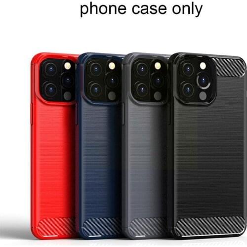 Newest For IPhone 13MINI 13 13Pro 13Pro Max Carbon Case Cases Fiber IPhone13 Iphone12 Iphone11 Cover Luxury Silicone J9J6