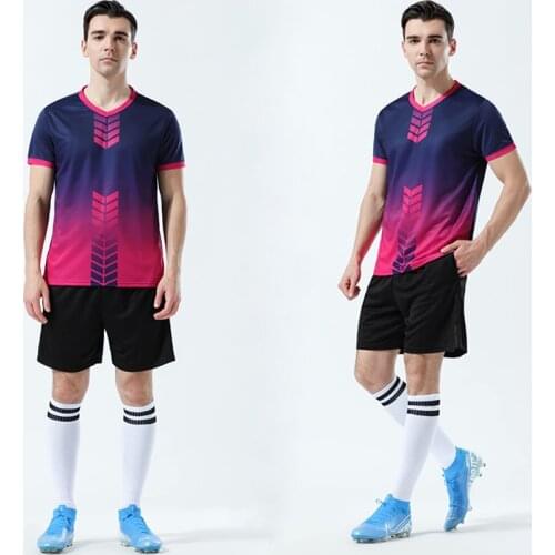 New Season Football Training Suit Soccer Jerseys Custom Mens Club Kits Hight Quality Sportswear Wholesale Team Tracksuit