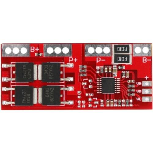 4 Series Lithium Battery Protection Board 30A High Current 4 Series No Activation Required Automatic Recovery 14.8V 16.8V