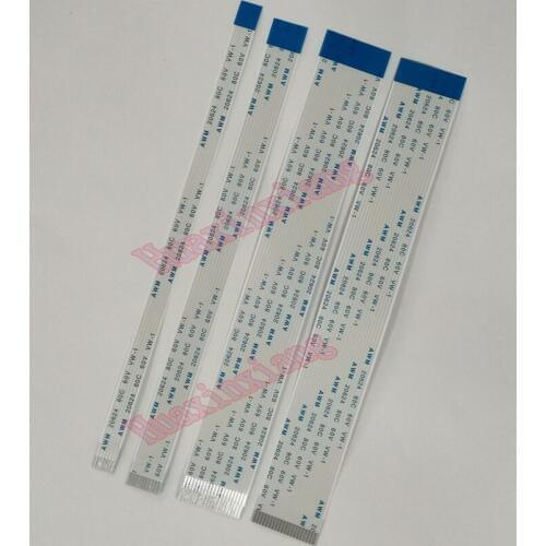 10pcs/Lot FFC/FPC Flat Cable 1.0mm 20CM 200MM B Type Reverse Direction 6P/7P/8P/9P/10P/12P/14P/16P/18P/20P/22P/24P/26P