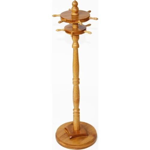 Calligraphy Brush Stand Bamboo Disk Round Pen Holder Chinese Painting Brush Holder 11 Hangers Pen Stand Study Four Treasures