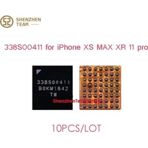 SZteam 10pcs IC Audio 338S00411 U4902 U5002 Ring Amplification Audio CS35L27 Small Audio Music Sound for iPhone XS MAX XR 11 pro