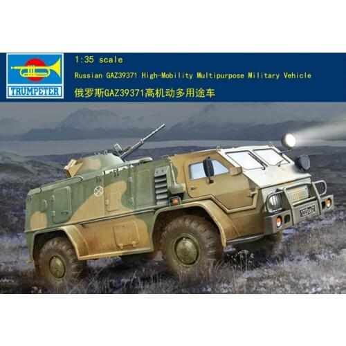 Trumpeter 05594 1/35 Russian GAZ39371 High-Mobility Military Vehicle Model Kit TH05532-SMT6