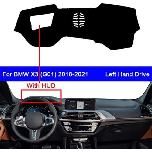 Car Inner Dashboard Cover For BMW X3 G01 2018 2019 2020 2021 Auto Dash Mat Carpet Cape Sun Shade Anti-UV Dashmat Pad Protector