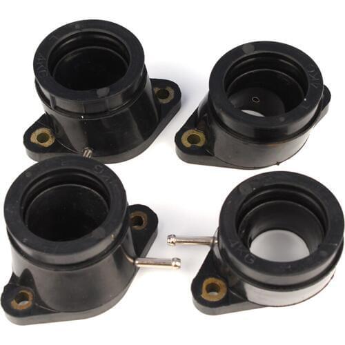 XJR1200 Motorcycle Intake Manifold Carburetor Joint Boots For Yamaha XJR 1200 1995 1996 1997 1998 & XJR1300 1999 2000 2001