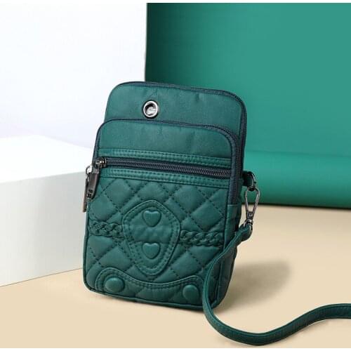 Women Handbags Fashion Mini Shoulder Bag Cell Phone Purse Small Crossbody Bag Vintage Ladies Flap Bag Female Bolso 6057