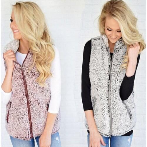 Women Vest Coat Blouses European And American Cashmere Sweater Female pink,gray,M,L,XL,2XL New Fashion