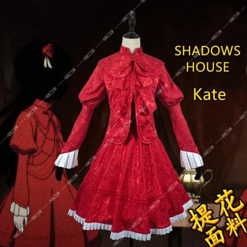 Shadows House Kate Lolita Sweet Maid Dress Uniform Outfits Anime Cosplay Costumes