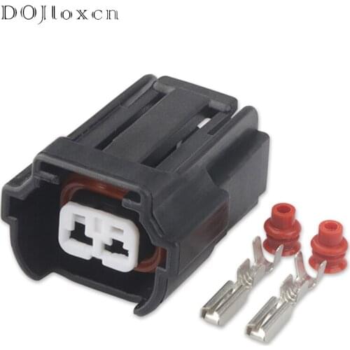 1/5/10/20/50 Sets 2 Pin Sumitomo DL 090 Waterproof Wire Connector Fuel Injector Car 2.2 MM Female Plug For Honda VW 6195-0043