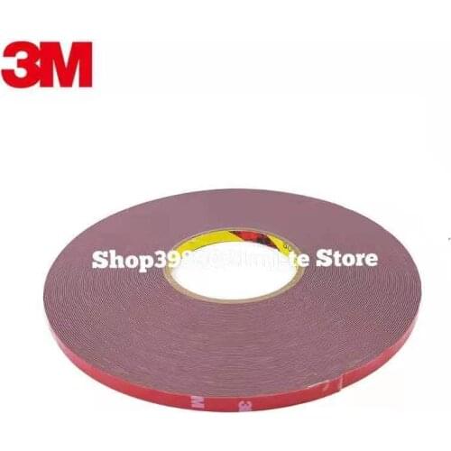 1Pcs 4229 3M Car Mounting Tape Double Sided Sticker Acrylic Foam Adhesive Tape Car Roof Rack Tape Fix 3meters 6 8 10 12 15 20mm