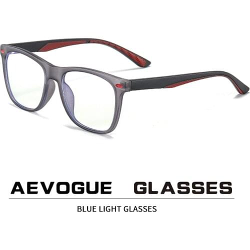 2020 new childrens anti-blue glasses for boys and girls two-color flat goggles full frame computer mirror AE107