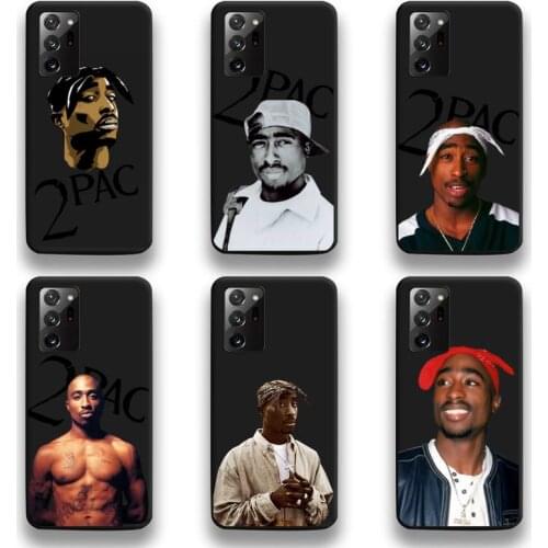 2Pac Tupac Amaru Shakur Phone Case For Samsung Galaxy Note20 ultra 7 8 9 10 Plus lite M51 M21 M31 J8 2018 Prime