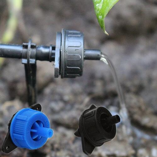 300pcs/pack 4L/H 8L/H Pressure Compensating Drip Irrigation Emitter Turbo Style On Line Dripper Garden Watering N204