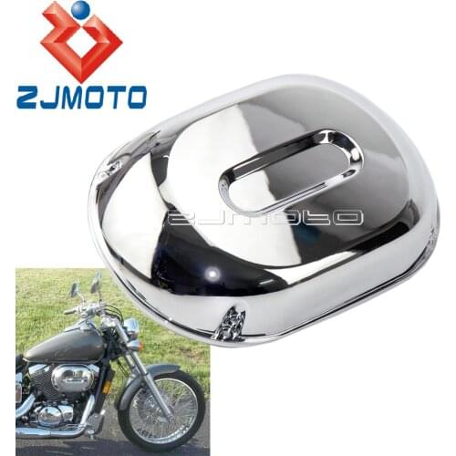 Chrome Air Filter Cap For Honda VT750DC Shadow Spirit 2001-2006 2007 Air Intake Cleaner Cover Guard Motorcycle Accessories