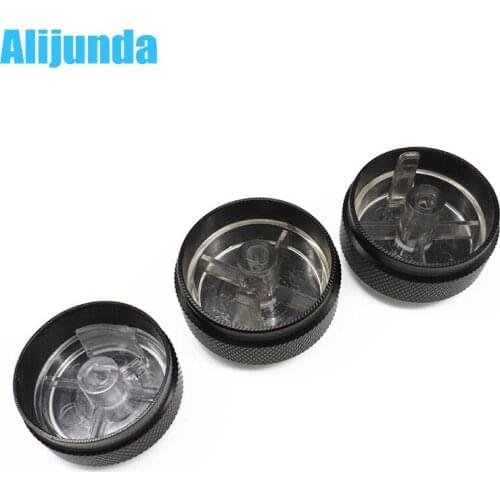 Alijunda 3 pieces aluminum t50 after for chevrolet aveo lova sonic spark air conditioning button sticker accessories