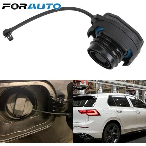 Car Oil Fuel Cap Petrol Diesel Kit For VW Golf Jetta Passat Audi A4 A6 A8 For Skoda Octavia Leon Tank Cover with Line