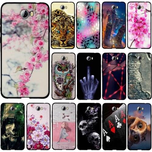 Slim TPU Back Cover For Huawei Ascend Y5 II Y5II cun-u29 Phone Bag 5.0 inch Cover Paint Case For Honor 5A Cover Funda Case