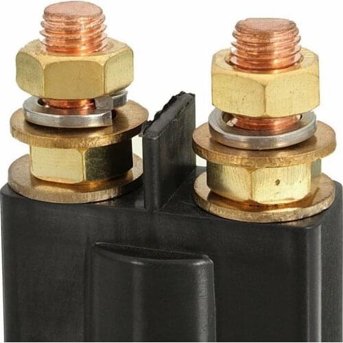 Dual Battery Isolator Relay Start on/Off 4 Pin 500A 12V for Car Power Switch