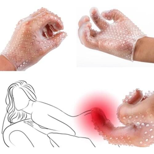 Adult Game Erotic Product G Spot Finger Vagina Clitoral Stimulation Glove Massager BDSM Sex Toys For Woman Men Couples Sex Shop