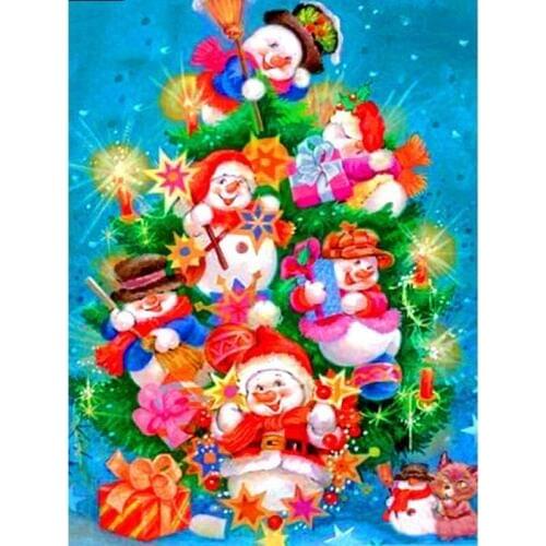 5D DIY Diamond Painting Christmas Full Square/Round Landscape Diamond Mosaic New Arrival Diamond Embroidery Full Layout Home