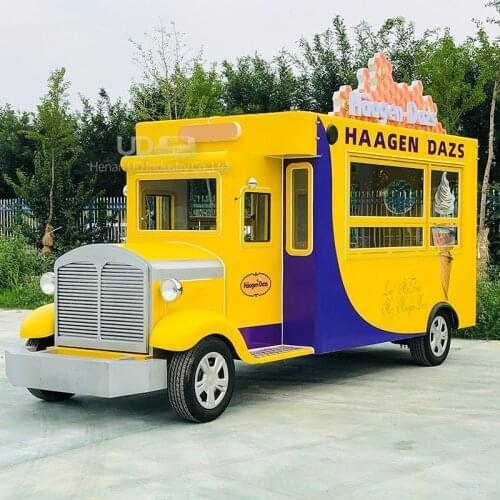 Mobile Sale Cartoons Popcron Ice Cream Hot Dog Sweet Coffee Truck Electric Food Carts