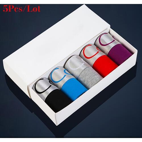 Cotton modal boxer Shorts Men Breathable Underwear Soft Boxers Men Solid Boxer Shorts Plus Size mens underpants Panties