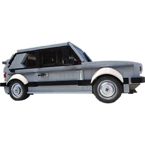 MOC Golf Mk1 Simulation Racing Car Model Building Blocks MOC-20814 Diy Toys Bricks Educational Xmas Gift For Kids