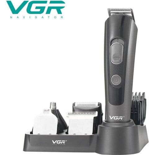 5 in1 Grooming Kit Mens Professional Hair Trimmer Beard Electric Clipper Trimer Body Facial Cutter Hair Cutting Machine Haircut