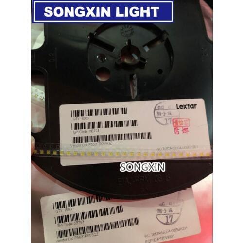 100pcs Original Lextar LED 1616 Light Beads Cool white High Power 3W 3V 190LM For LED LCD TV Backlight Application CSP