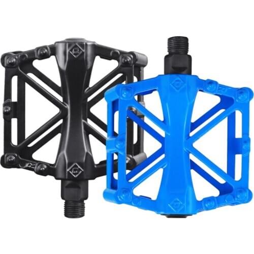 Bicycle Mountain Bike Pedal Mountain Bike Flat Pedal Aluminum Alloy Non-slip Foot Sports Bike Pedal Mountain Bike Accessories