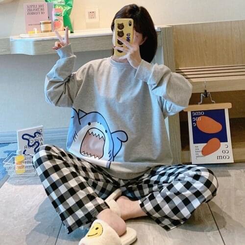 QWEEK Women's Long Pajamas