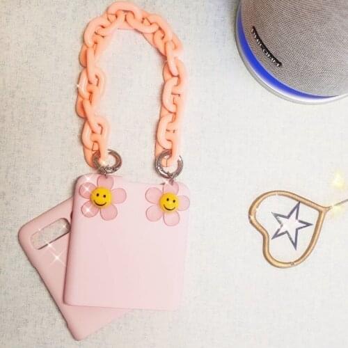 For Samsung Galaxy zflip mobile phone case f7070 f7000 folding 5g portable Bracelet