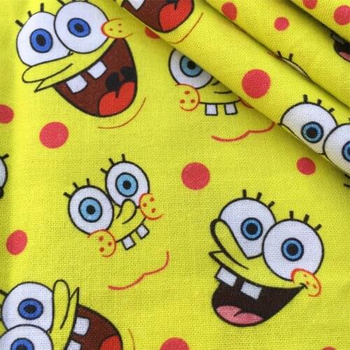 Cartoon Character Print Polyester Cotton Fabric Patchwork Tissue Kid Home Textile Sewing Doll Dress Curtain,c18058